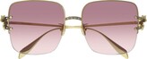 Thumbnail for your product : Alexander McQueen Sunglasses Square Frame Sunglasses
