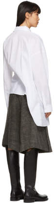 Ann Demeulemeester SSENSE Exclusive White Cotton Shirt
