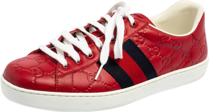 Gucci Men Red Shoes | Shop the world's largest collection of fashion |  ShopStyle