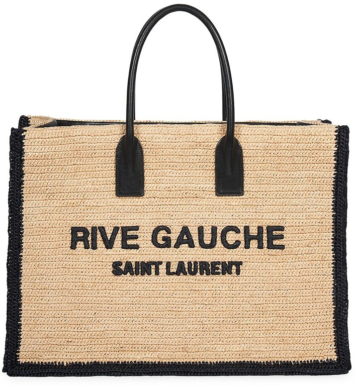 Saint Laurent Rive Gauche Tote | Shop the world's largest collection 