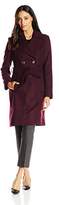 Thumbnail for your product : Via Spiga Women's Double-Breasted Wool Coat With Belt