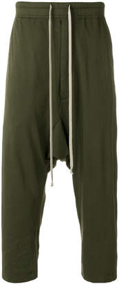 Rick Owens dropped crotch cropped trousers