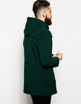 Thumbnail for your product : Gloverall Duffle Coat with Check Hood