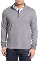 Thumbnail for your product : Robert Graham Reversible Quarter Zip Knit Pullover