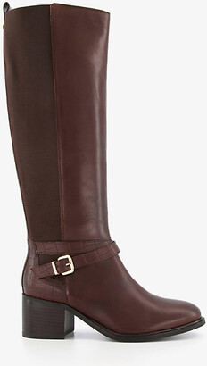 Dune Tildings knee-high leather boots