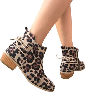 Asos Slip-on Booties primrose-black leopard pattern casual look Shoes Booties Slip-on Booties 