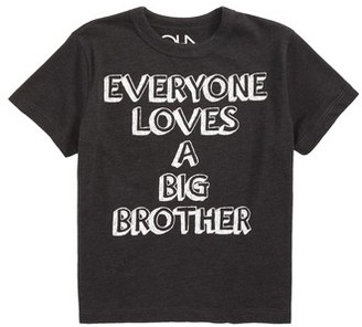 Chaser Boy's Everyone Loves A Big Brother Graphic T-Shirt