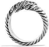 Thumbnail for your product : David Yurman Willow Open Four-Row Ring with Diamonds