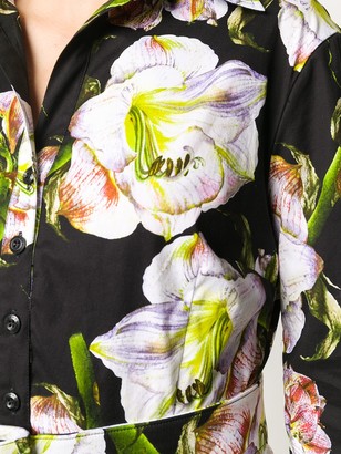 Samantha Sung Blake floral print shirt dress