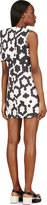 Thumbnail for your product : J.W.Anderson White & Black Disk Print Brick Dress