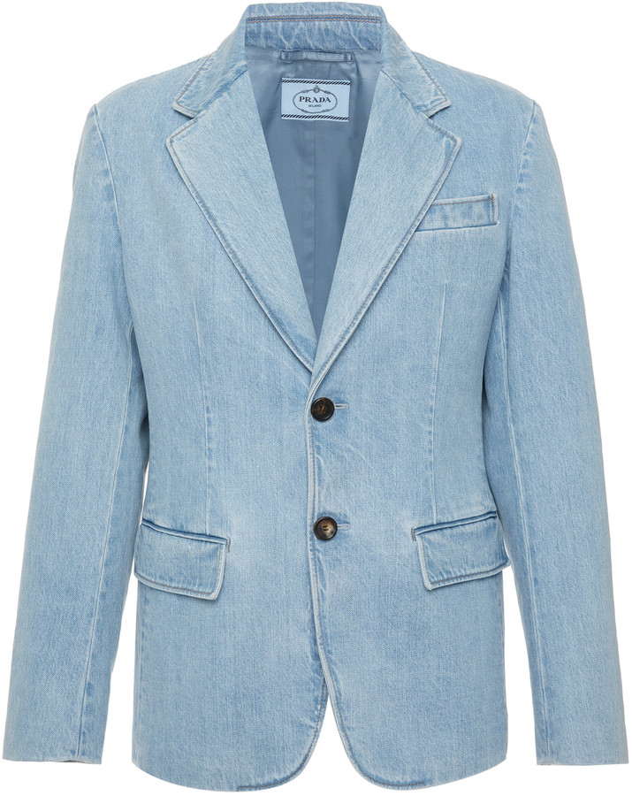 selvedge denim blazers