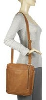 Thumbnail for your product : Derek Alexander Leather Slim Medium Top Zip Handbag