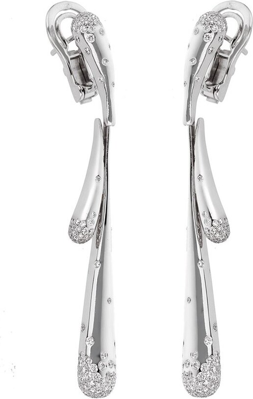 Audemars Piguet 18K 1.20 Ct. Tw. Diamond Drop Earrings (Authentic Pre-Loved)
