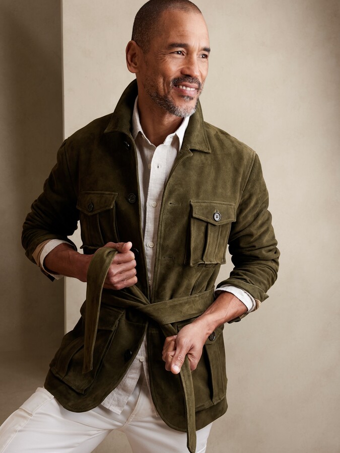 Banana Republic Heritage Suede Expedition Jacket ShopStyle