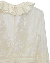 Thumbnail for your product : ZUHAIR MURAD Chantilly Cotton Lace Midi Dress