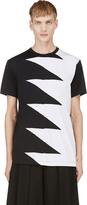 Thumbnail for your product : Comme des Garcons Homme Plus Black & White Zig-Zag T-Shirt
