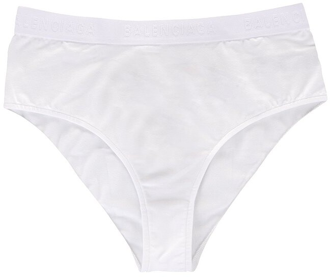 Balenciaga Logo Band High-Rise Briefs - ShopStyle Panties