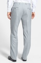 Thumbnail for your product : Hart Schaffner Marx 'New York' Flat Front Wool Trousers