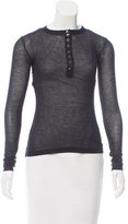 Thumbnail for your product : Inhabit Long Sleeve Crew Neck Top w/ Tags