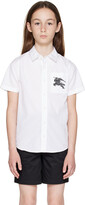 Thumbnail for your product : Burberry Kids White EKD Shirt
