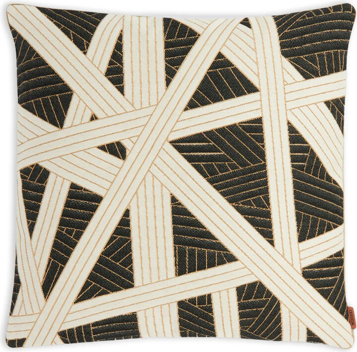 Missoni Home Nastri geometric-print cushion