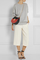 Thumbnail for your product : Chloé Drew leather and suede shoulder bag
