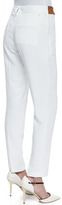 Thumbnail for your product : Waverly Grey Macie Leather-Waist Pants