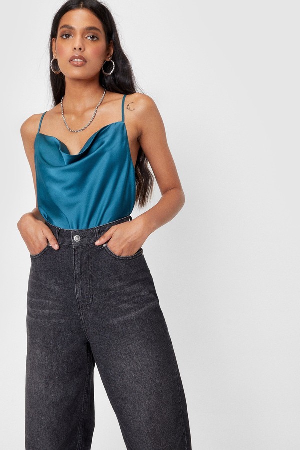 Teal cami top Clearance