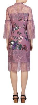 Erdem Kiya Floral-Print Dress
