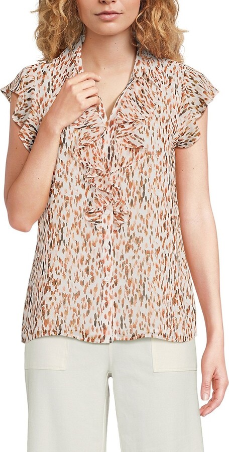 Abstract Print Top