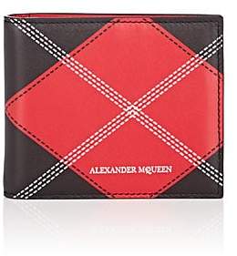 Alexander McQueen Men's Leather Money Clip Billfold - Black