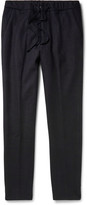Thumbnail for your product : TOMORROWLAND Drawstring-Waist Wool and Cashmere-Blend Trousers