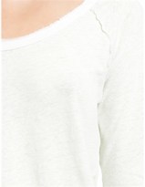 Thumbnail for your product : James Perse White Inside Out Raglan Tee