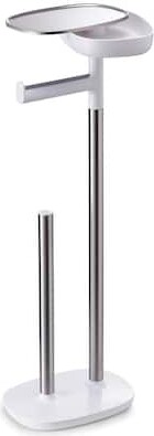 Joseph Joseph EasyStore Standing Toilet Paper Holder in Stainless Steel