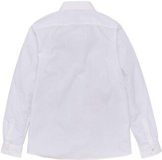 Very Boys 3 Pack Long Sleeve Slim Fit School Shirts - White