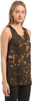 Thumbnail for your product : Damir Doma Bleached Washed Satin Tank Top