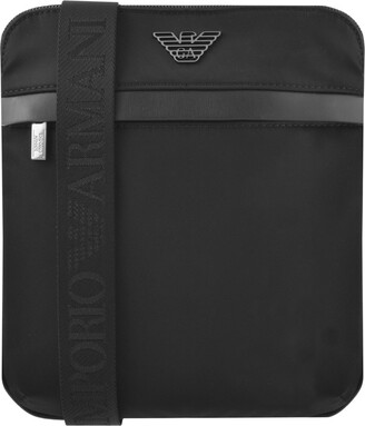 Emporio Armani Emporio Armani Box Logo Messenger Bag Black