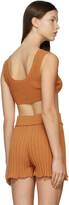 Thumbnail for your product : RUS SSENSE Exclusive Tan Aurore Bralette