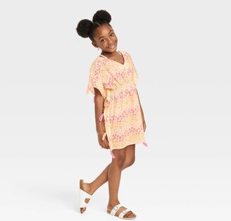 Cat & Jack Toddler Girls' Long Sleeve Reversible Puffer Jacket Orange 2T -  ShopStyle