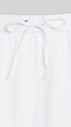 James Perse Linen Cropped Pants