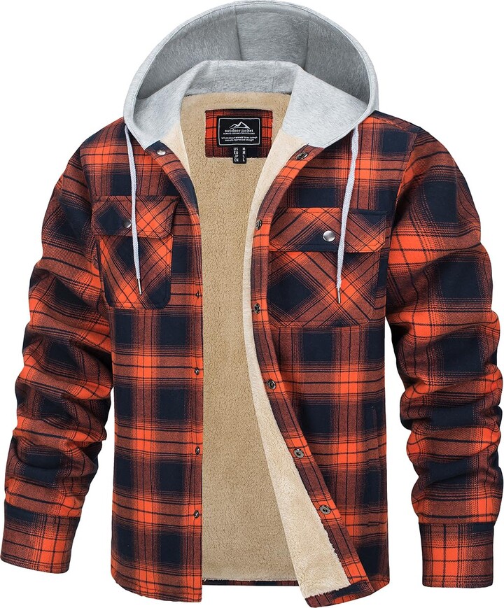 Columbia Fleece Lined Flannel Columbia Flannel Shirt Jacket Sherpa