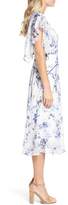 Thumbnail for your product : Chelsea28 Floral Flutter Sleeve Midi Dress