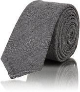 Thumbnail for your product : Thom Browne Men's Herringbone Wool Necktie-GREY