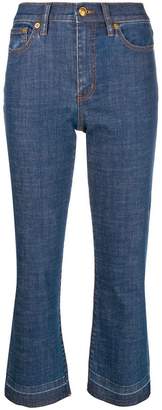 Tory Burch cropped flared jeans