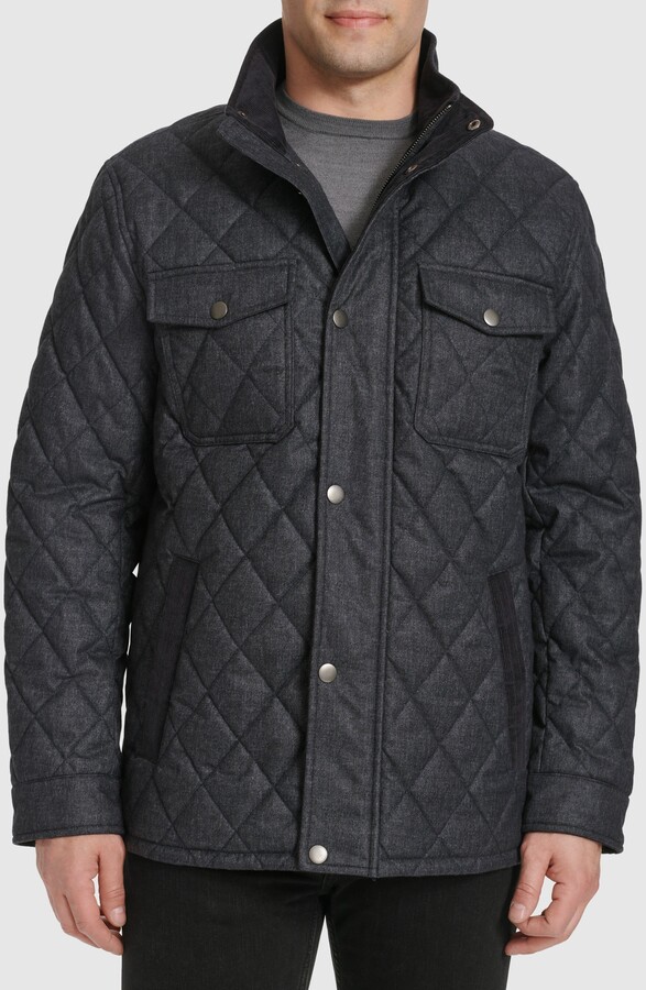 Cole Haan Diamond Quilted Jacket