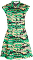 Thumbnail for your product : Carven Camouflage Twill Dress