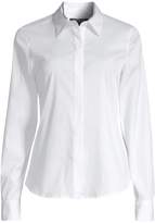 Thumbnail for your product : Lafayette 148 New York Phaedra Button-Front Blouse