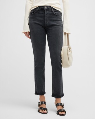 Charlotte High-Rise Straight Jeans