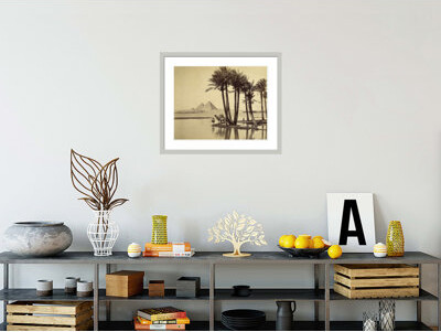 1000Museums Argenteuil by Claude Monet -Framed Giclee Print