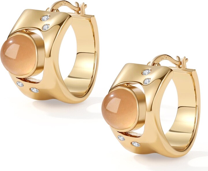 RC RETRO CHIC Dawn Light Hoop Earrings